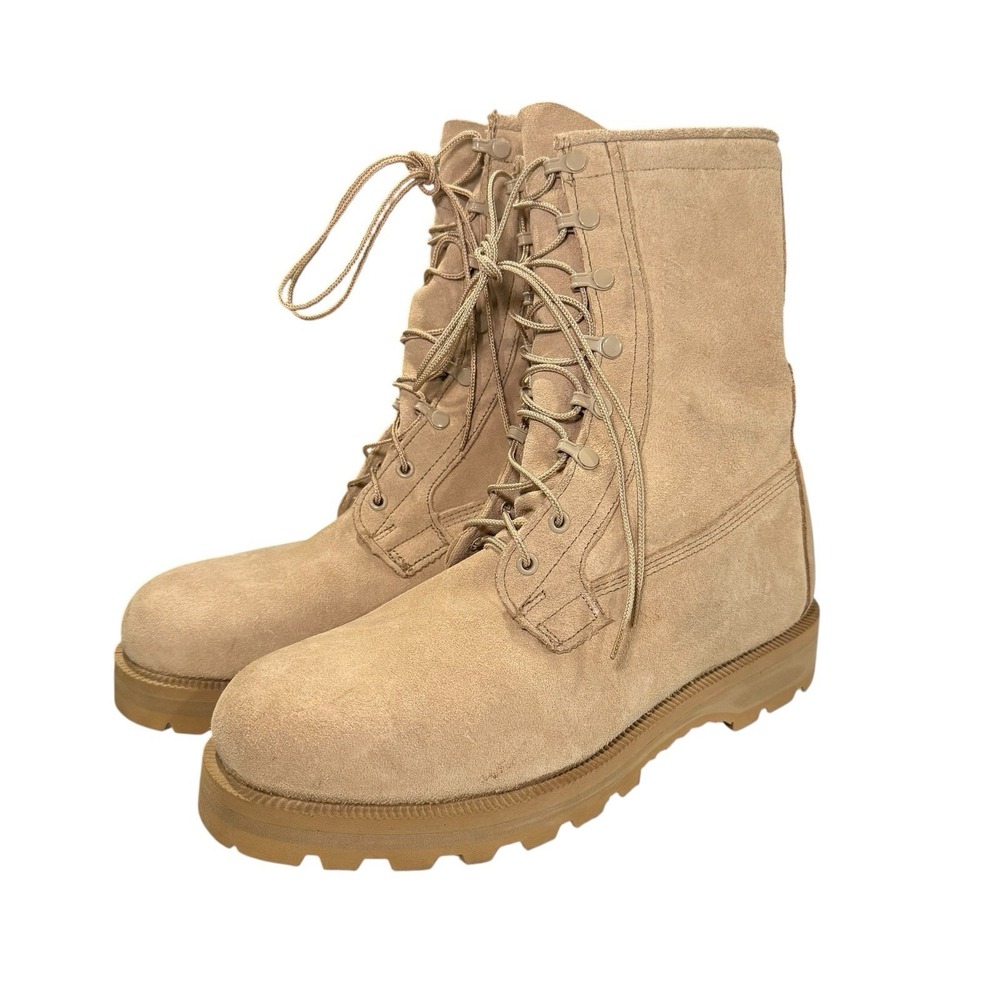 Tactical Boots Wellco 289-104 Desert Tan Size 11 with Gore-Tex Liners Vibram